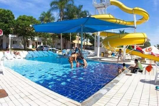 Flat Di Roma Resort Internacional Caldas Novas Exterior foto